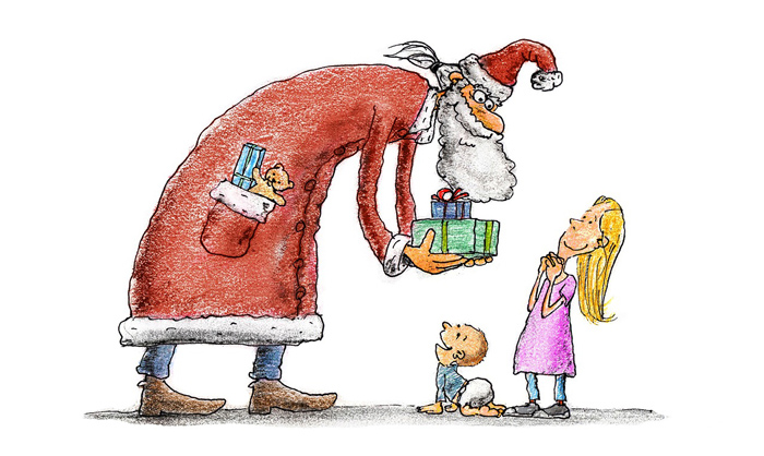 在這個圣誕節(jié)，圣誕爺爺收到了一個非常珍貴的禮物